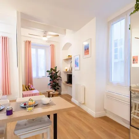 アパート L59 La Loge Vieux Nice, Ac & Wifi *